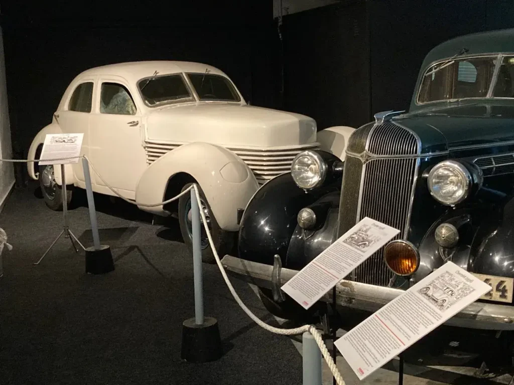 Vintage cars museum